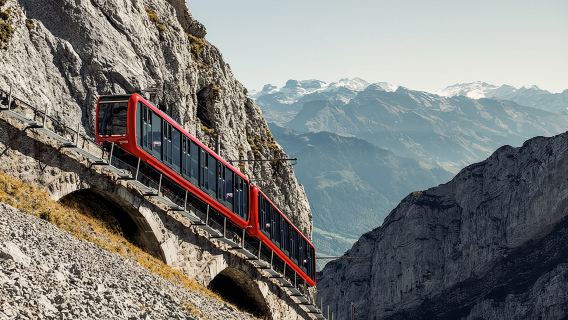 Vetta del Monte Pilatus da Lucerna con crociera sul lago