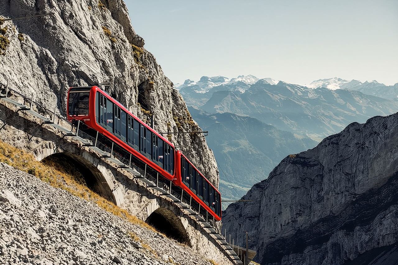 Ascenso al Monte Pilatus desde Lucerna con crucero por el lago