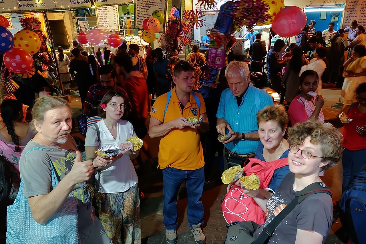 Streetfood-Spaziergang in Bangalore mit einem Food-Experten
