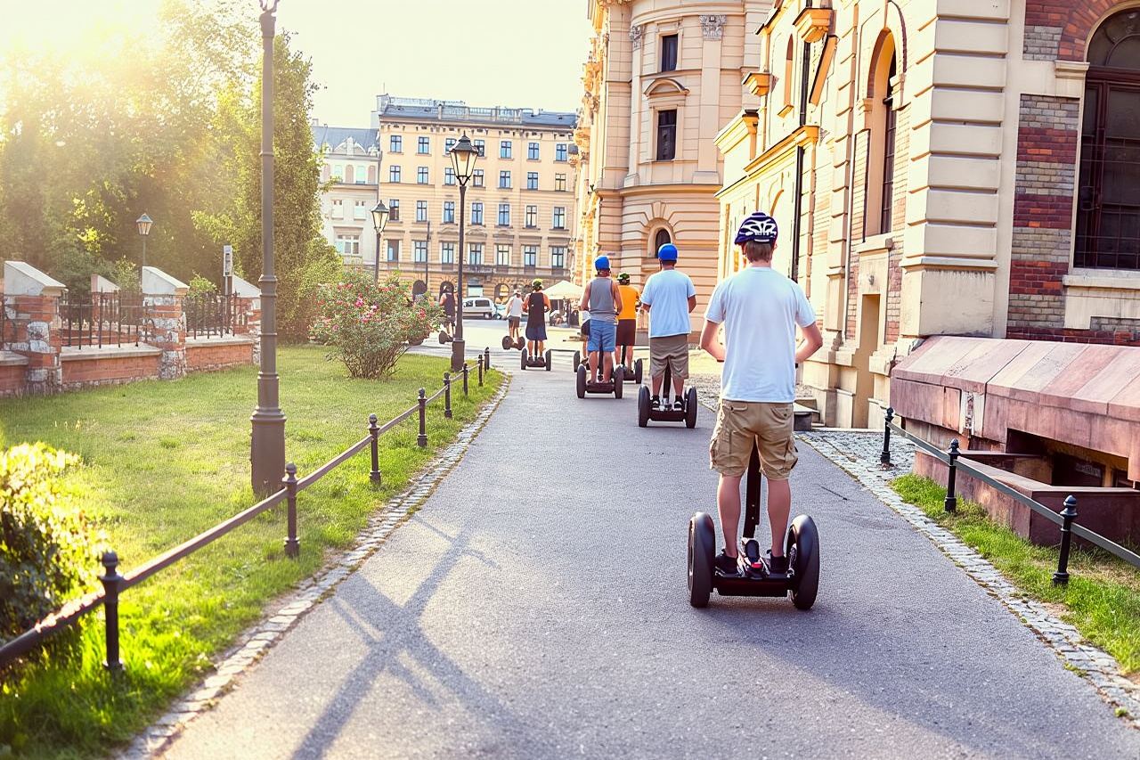 Krakow Old Town Segway Tour 2hr with Training, Safety Gear, Guide