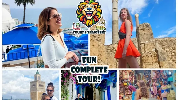VIP Tour: Tunis Medina/Bardo, Sidi Bou Said, Carthage |PICKUP ALL