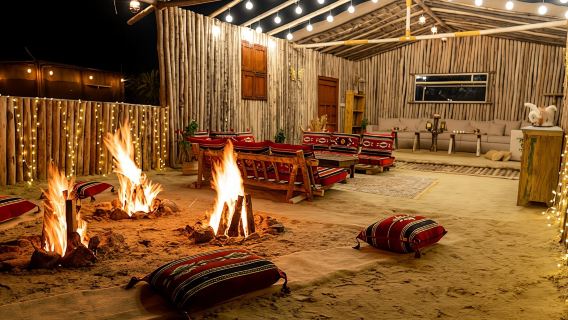 Al Marmoom Oasis Experience including Bedouin Dinner