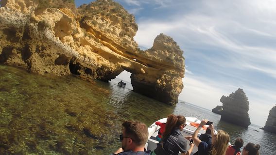 1-stündige Bootsfahrt von Lagos zur Ponta da Piedade