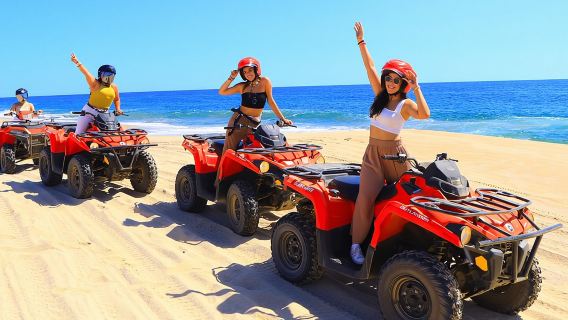 Migriño Beach & Desert ATV Tour in Cabo