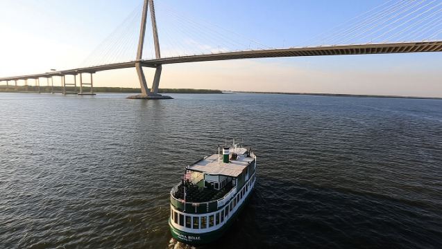 Charleston Harbor History Day-Time or Sunset Boat Cruise