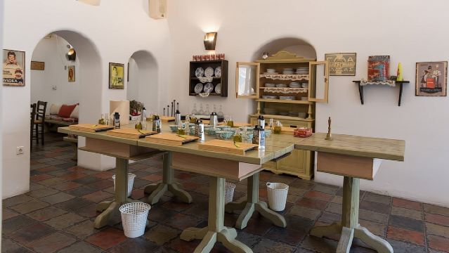 Cooking Class in Traditional cave house in Santorini!