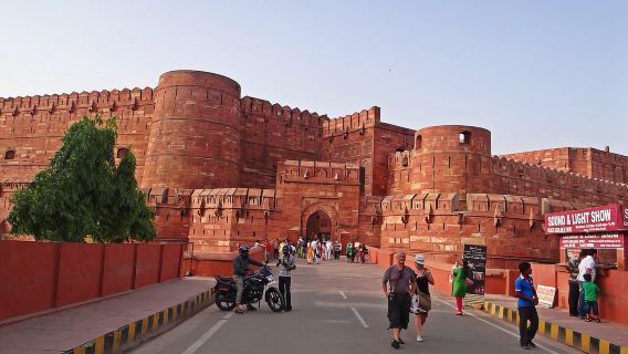 From Delhi: Taj Mahal Sunrise Tour with Elephant SOS Center