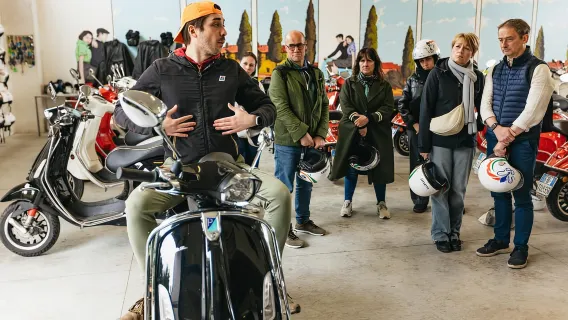 Từ Florence: Tour du lịch bằng xe Vespa vùng nông thôn Tuscan kèm nếm thử