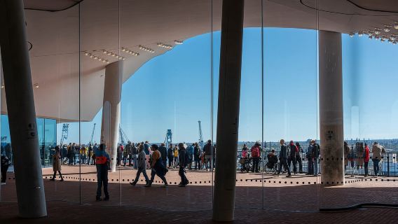 Hamburg: Elbphilharmonie Plaza, Highlights & Umgebung