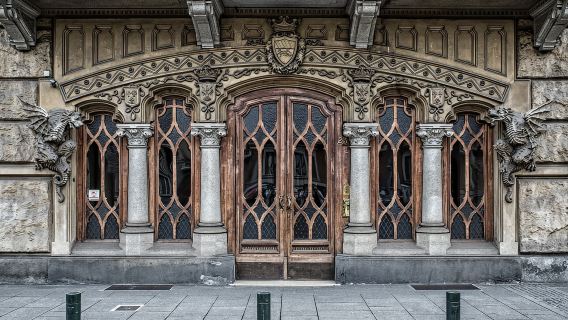 Turín: Recorrido a pie por el Art Nouveau con café