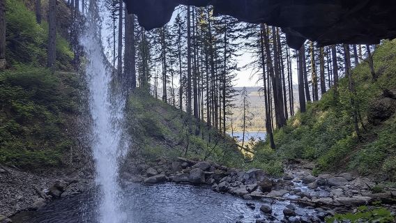 Portland: E-Bike-Tour zu den Multnomah Falls