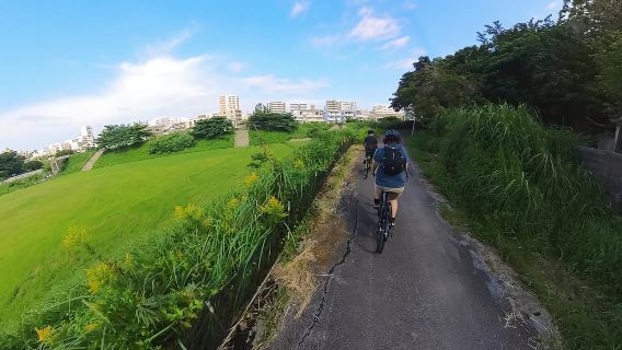 Shuri+Naha: Recorrido en bicicleta para explorar el patrimonio acuático en bicicleta eléctrica