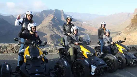 Maspalomas: Ryker Moto Tour to Fataga (Mountain buggy)
