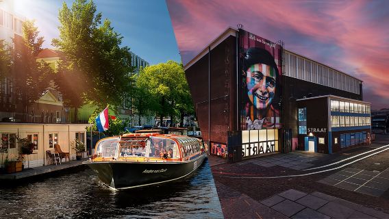 Amsterdam: Tiket Kombinasi Museum STRAAT dan Canal Cruise