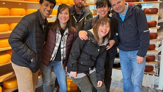 Amsterdam : Visite à pied gastronomique et culturelle avec dégustations