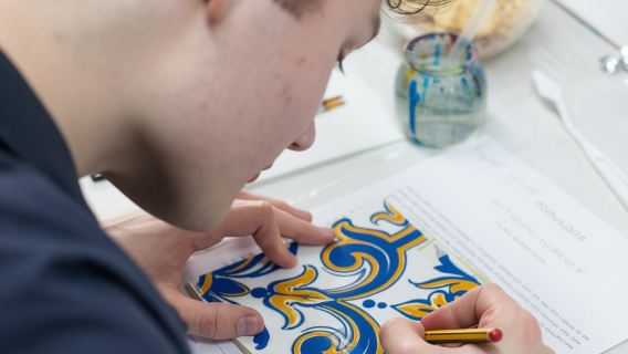 Porto: Workshop zur Fliesenmalerei mit Portwein - Sé do Porto