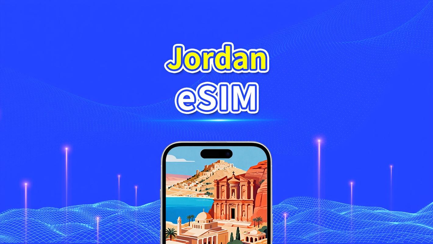 Jordan eSIM | 5G/4G | Data Package | 5–10 Days | Calendar Day Billing | QR Code