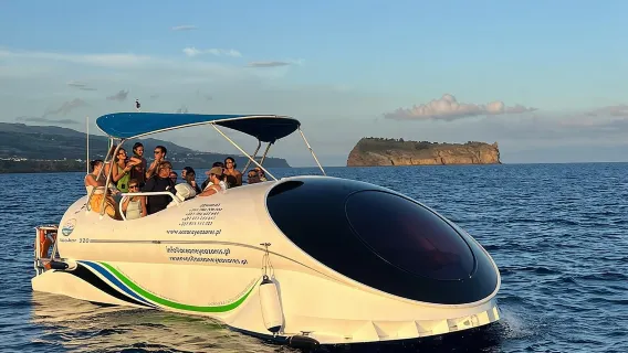 São Miguel, Azorlar: Cam Tabanlı Tekne Turu ve Şnorkelle Dalış