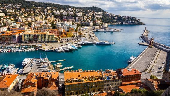 Old Town Nice Cultural Walking Tour with Castle Hill Option