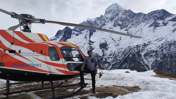 Вертолетный тур в базовый лагерь Эвереста