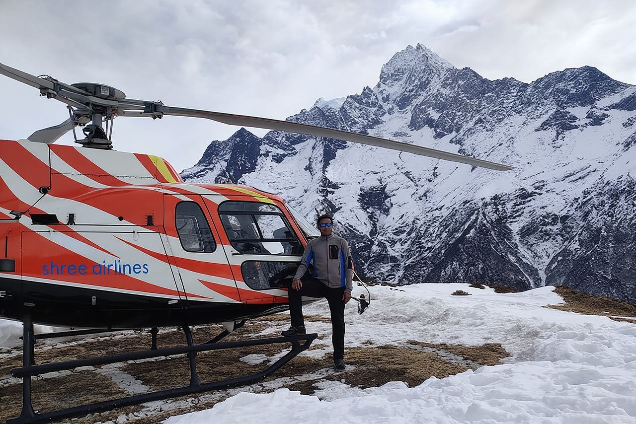 Helikopterrundflug zum Everest-Basislager