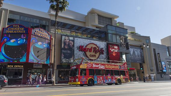 City Sightseeing hop-on hop-off bus tour of Hollywood and Los Angeles
