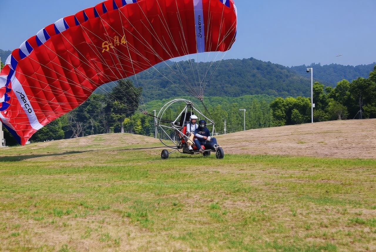 蘇州陽澄湖+蘇州飛得樂航空營地動力傘飛行體驗【專業教練帶飛+含專業飛行險】