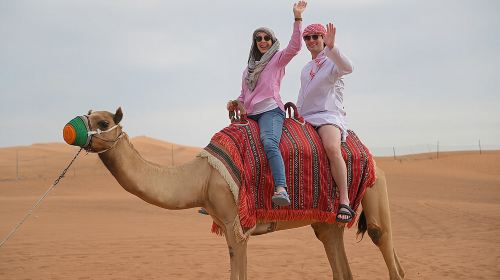 Al Madam Red Sand Safari with BBQ Dinner & Traditional Show Day Tours 3