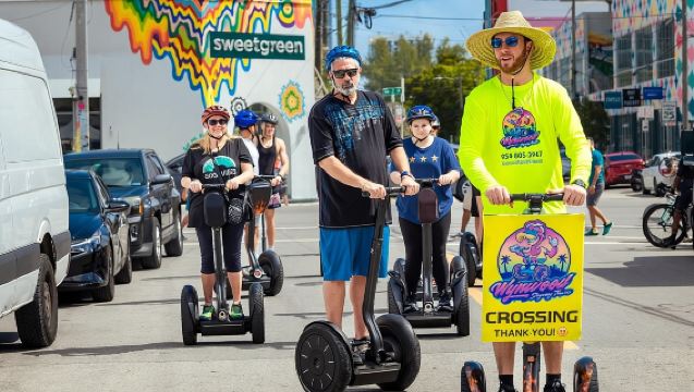 Excursions en Segway à Wynwood Miami : Circuit artistique et murales de 4 miles
