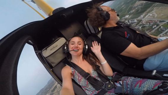 ปามุคคาเล่: ไจโรคอปเตอร์บินเหนือหุบเขาทรเวอร์ทีน