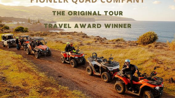 Sete Cidades: Halbtägige ATV-Quad-Tour