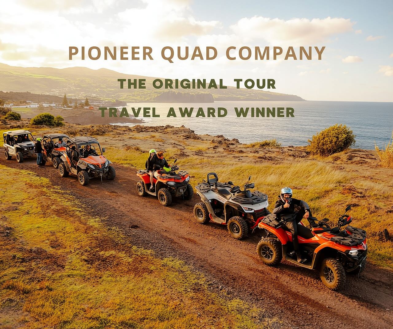 Sete Cidades: ทัวร์ ATV Quad ครึ่งวัน