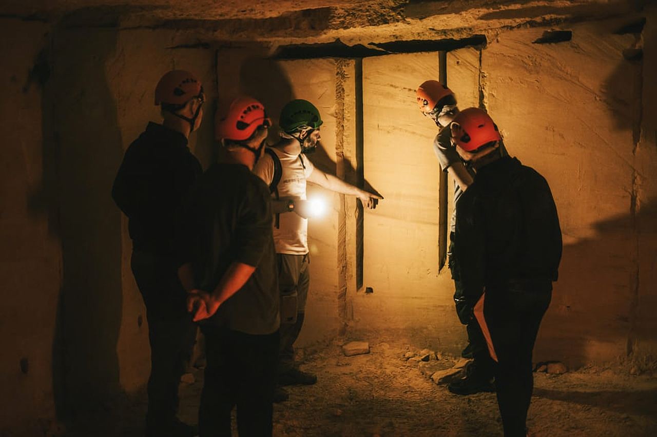 Valkenburg: Cave Biking Underground Bike Tour