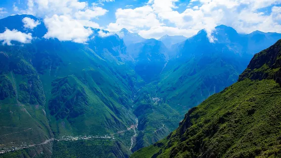 Da Arequipa: Escursione di un giorno al Canyon del Colca con trasferimento a Puno