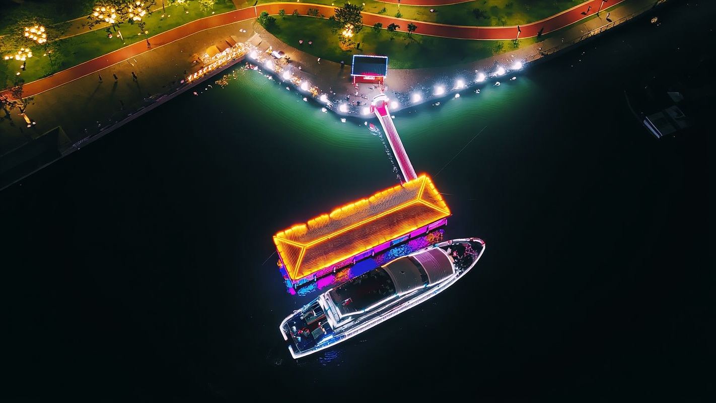 ไหโข่ว: ล่องเรือกลางคืนจากท่าเรือประมง