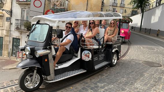 True 4Hour Private Tuk Tuk Tour: Discover Lisbon with a Local!