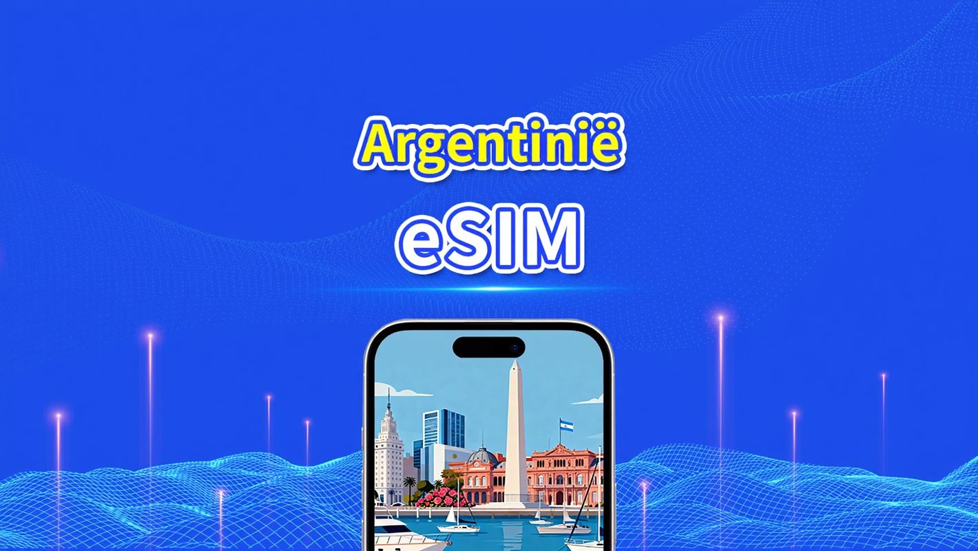 Argentinië eSIM | 4G | Dagelijks/Totaal Datapakket | 1-30 dagen | 24-Uurs Facturering | QR-code