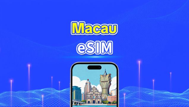 Macau eSIM 5G | Pacote de Dados Diário/Total | 1–30 dias | Faturação por dia do calendário | QR Code
