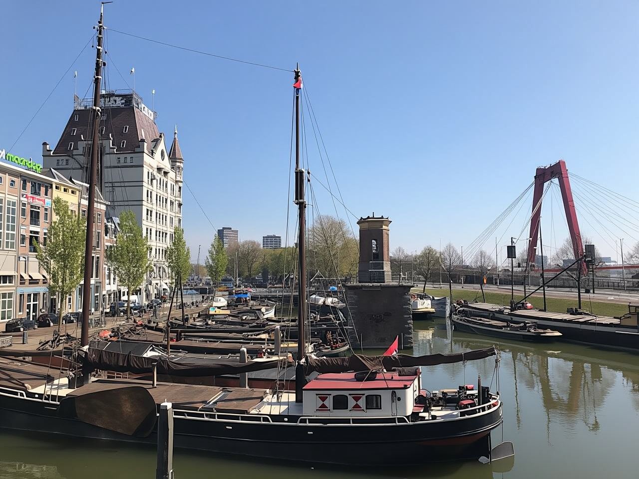 Private Rotterdam walking tour from past to present with the Depot