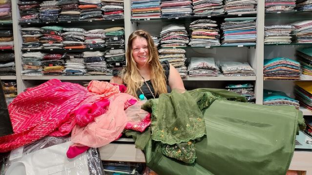 Privé shoppingtour op maat in Delhi met een vrouwelijke adviseur