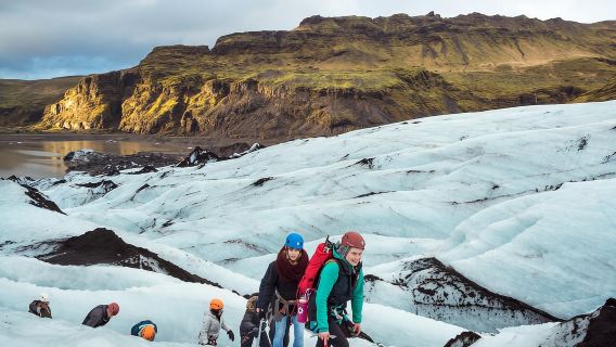 Из Рейкьявика: южное побережье, водопады и поход на ледник