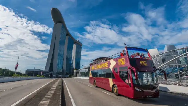 Singapore: Big Bus Hop-On Hop-Off Tour by Open-Top Bus
