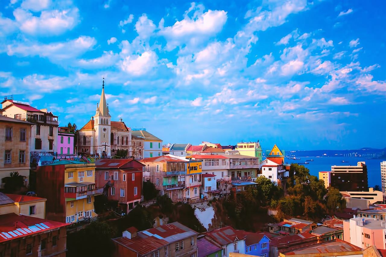 Chile Santiago Valparaiso + Vina del Mar Day Tour with Cable Car & Wine Tasting