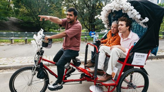 NYC: Central Park Guided Pedicab Tour