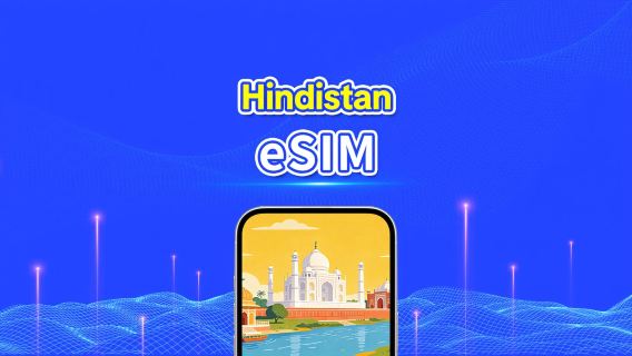 Hindistan 4G eSIM | Çoklu ağ kapsama alanı | Günlük/Toplam Veri Paketi | 1–30 gün | Takvim Günü Faturalandırması | QR Kodu