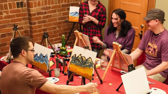 Denver: Puff Pass and Painting Class