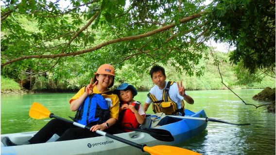 Двухчасовой каякинг[Центральная часть острова Окинава — удобное расположение! Тур на каякинг по мангровым зарослям включает фотографии!]