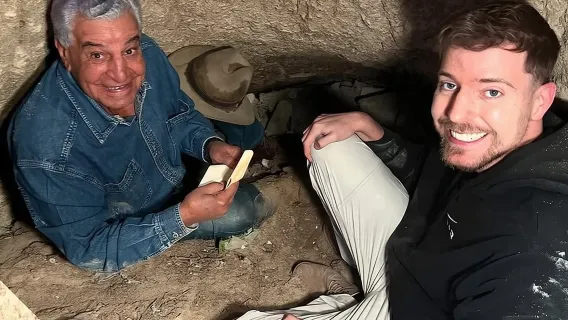 MrBeast 100 ore all'interno delle piramidi: un tour esclusivo