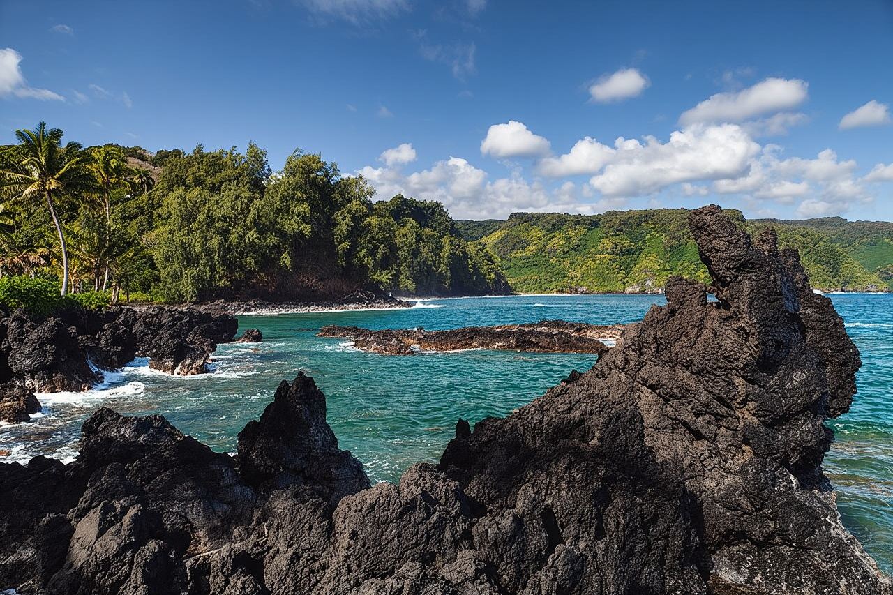 Maui: การผจญภัยบนถนนสู่ฮานา พร้อมอาหารกลางวันจากฟาร์มสู่โต๊ะ