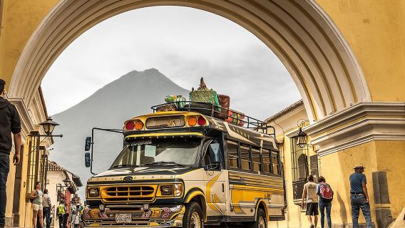 Villages Tour on Chicken Bus